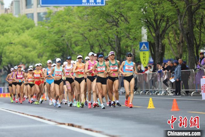 2025年全国竞走冠军赛在黄山市开幕：成年组与青
